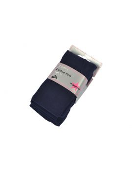 NAVY COTTON TIGHTS (2 PACK)