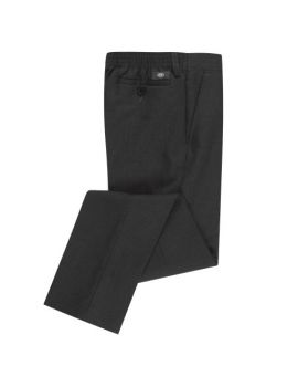 PLUS FIT TROUSERS -  CHARCOAL