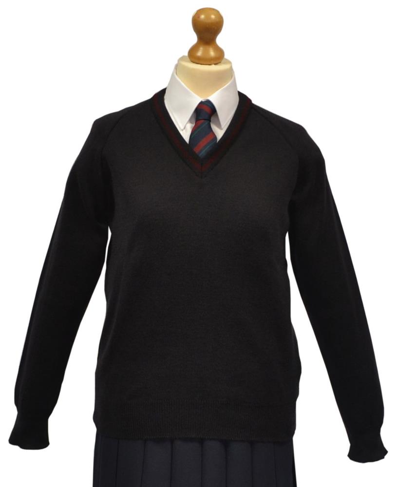 NAVY MAROON PULLOVER CTELLE, Belfast Royal Academy