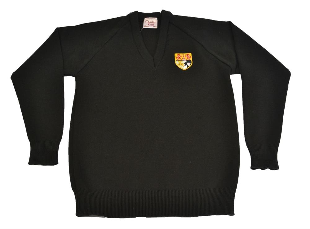 SULLIVAN BLACK BADGED PULLOVER, Sullivan Upper School