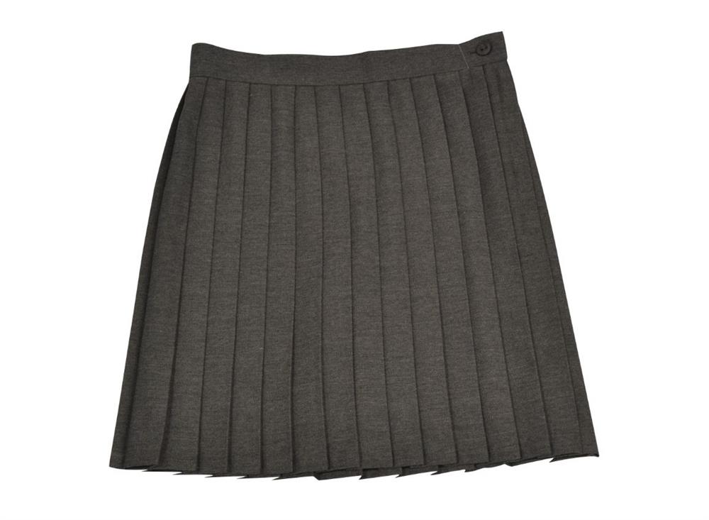 GREY PLEATED SHORT SKIRT, Harmony Hill Primary School, Park Lodge Primary School, St Brides Primary School, St Josephs Primary School Carryduff, SKIRTS & TUNICS