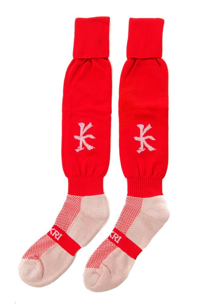 RED KUKRI GAMES SOCKS, Hunterhouse College, The Wallace High School, SPORTS KIT