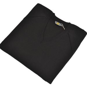 PLAIN BLACK PULLOVER COTTON, The Royal Belfast Academical Institution - INST, St Malachys College, Campbell College