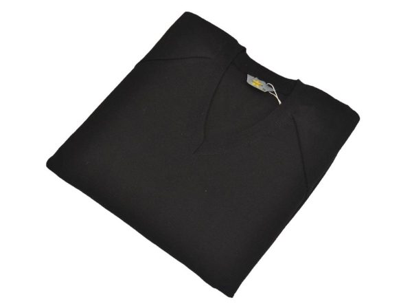 PLAIN BLACK PULLOVER COTTON, The Royal Belfast Academical Institution - INST, St Malachys College, Campbell College