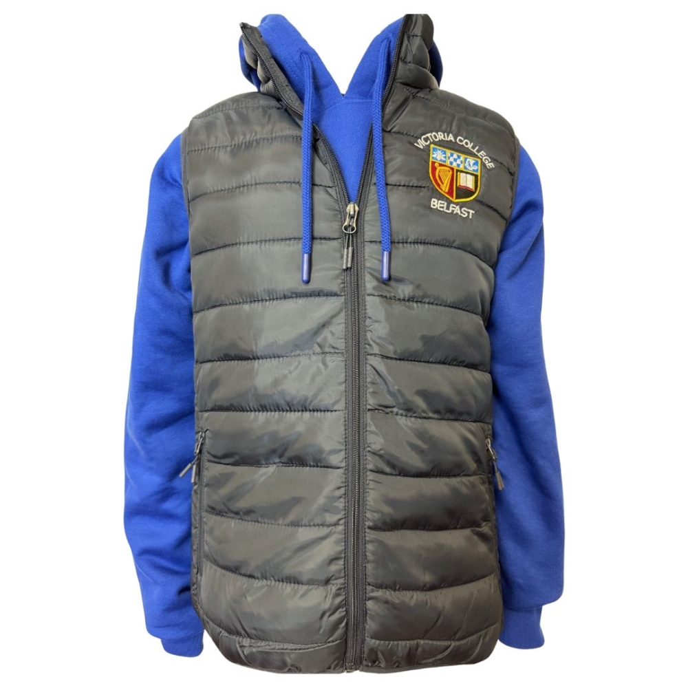 VICTORIA COLLEGE GAMES GILET, Victoria College Belfast