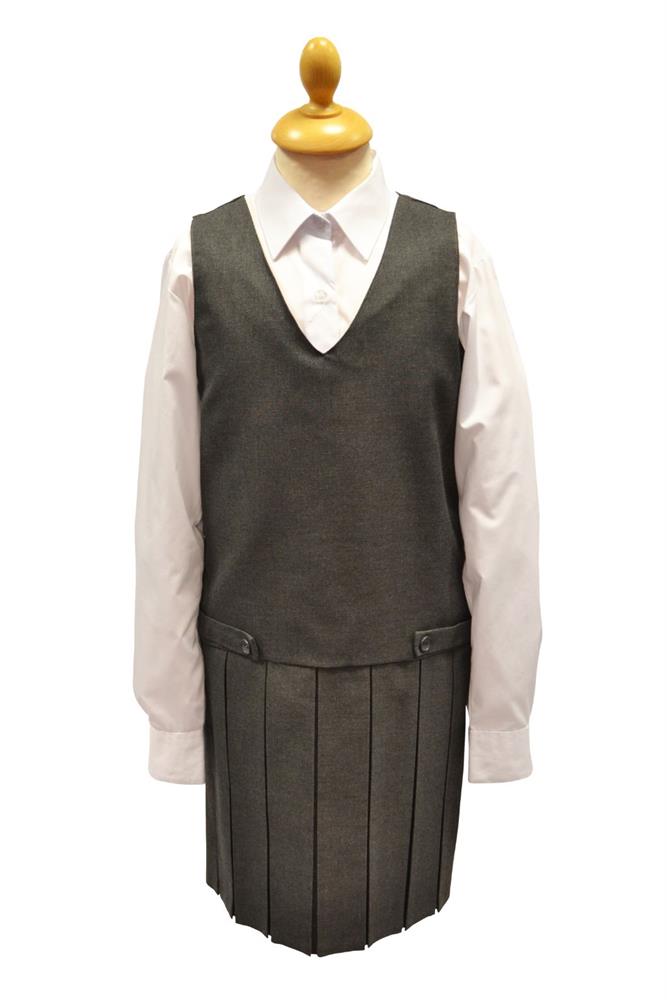 GREY PLEATED TUNIC, Sullivan Preparatory School, SKIRTS & TUNICS