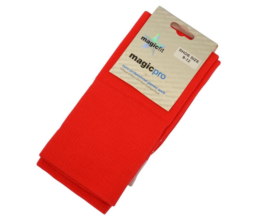 PLAIN RED GAME SOCKS, Lisnagarvey High School, The Wallace High School