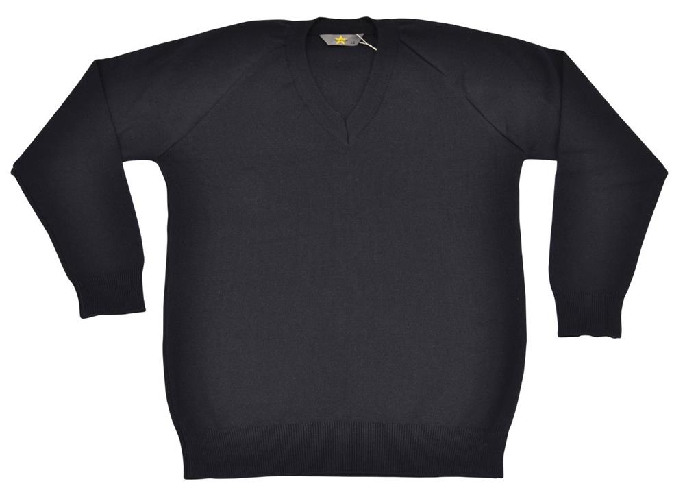 PLAIN NAVY PULLOVER COTTON, Fort Hill Integrated College , Rockport Senior School, KNITWEAR