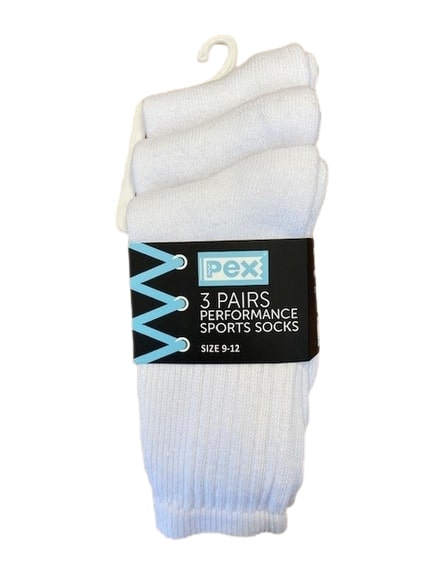 PERFORMANCE SPORTS SOCKS (3 PACK), The Wallace High School