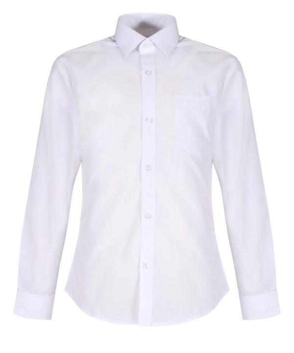 BOYS SLIM FIT WHITE SHIRT - NON IRON (2 PACK), Belfast Boys Model School, Fort Hill Integrated College , Friends' School Lisburn , Grosvenor Grammar School, Lagan College, Laurelhill Community College, Lisnagarvey High School, Malone College, Methodist College Belfast, Our Lady and St Patricks College, Knock, Rathmore Grammar School, The Royal Belfast Academical Institution - INST, St Malachys College, Sullivan Upper School, The Wallace High School, Wellington College, Rockport Senior School, SHIRTS & BLOUSES, Belfast High School, Belfast Royal Academy, Campbell College, Aquinas Diocesan Grammar, Blessed Trinity College