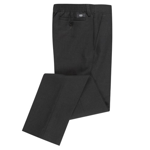 PLUS FIT TROUSERS - CHARCOAL, Friends' School Lisburn , Methodist College Belfast, The Wallace High School, SHORTS & TROUSERS, Belfast High School, Belfast Royal Academy