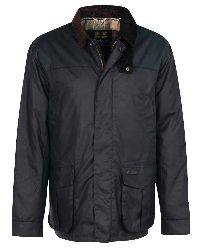 BARBOUR FINDON WAX JACKET, Menswear