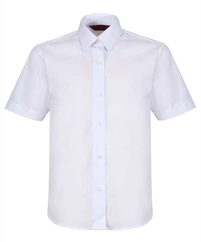 GIRLS SHORT SLEEVE WHITE SHIRT - NON IRON (2 PACK), Belfast Royal Academy, Aquinas Diocesan Grammar, SHIRTS & BLOUSES, Belfast High School, Blessed Trinity College, Finaghy Primary School, Dominican College Fortwilliam, Fort Hill Integrated College , Park Lodge Primary School, Belfast Model School for Girls, Sullivan Upper School, The Wallace High School, Methodist College Belfast, Our Lady and St Patricks College, Knock, Lisnagarvey High School, Malone College, Lagan College, Laurelhill Community College