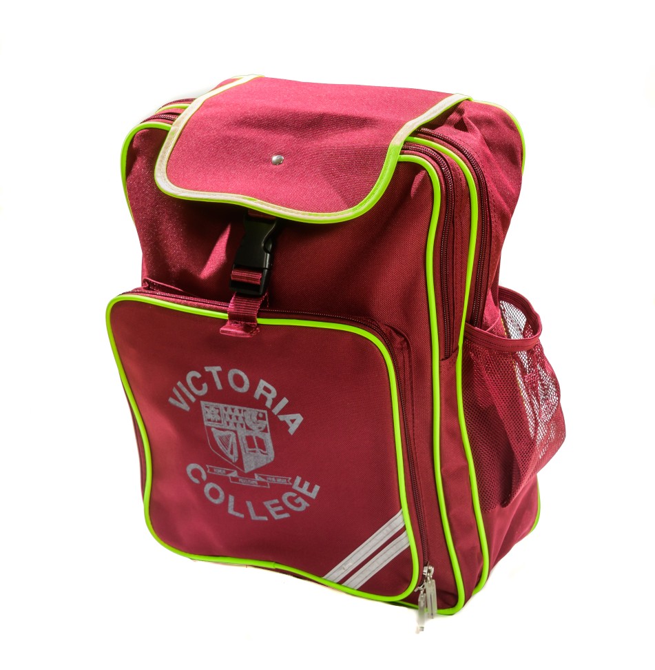 VICTORIA COLLEGE BACK PACK, Victoria Preparatory School