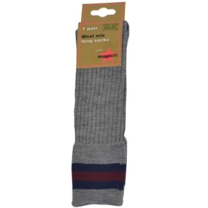 GREY SOCKS WITH NAVY & MAROON BAND, The Wallace High School, Ben Madigan Preparatory School