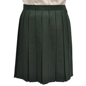 GROSVENOR GREEN PLEATED SKIRT, Grosvenor Grammar School