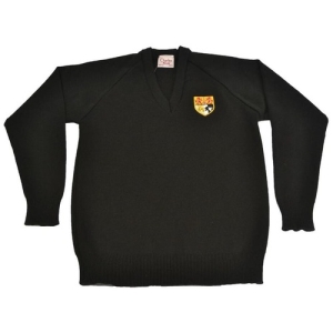 SULLIVAN BLACK BADGED PULLOVER, Sullivan Upper School