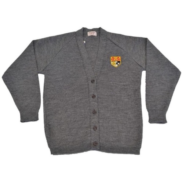 SULLIVAN GREY 6TH FORM CARDIGAN, Sullivan Upper School