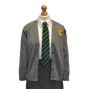 SULLIVAN GREY 6TH FORM CARDIGAN, Sullivan Upper School