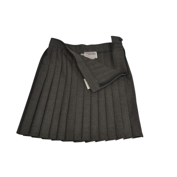 GREY PLEATED SHORT SKIRT, Harmony Hill Primary School, Park Lodge Primary School, St Bride's Primary School, St Joseph's Primary School, Carryduff, SKIRTS & TUNICS, SALE