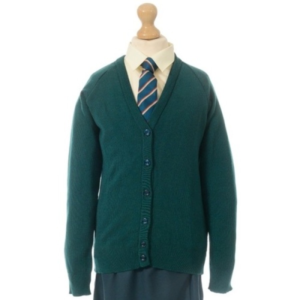 PETROL CARDIGAN (ACRYLIC), Penrhyn Preparatory School , Strathearn School