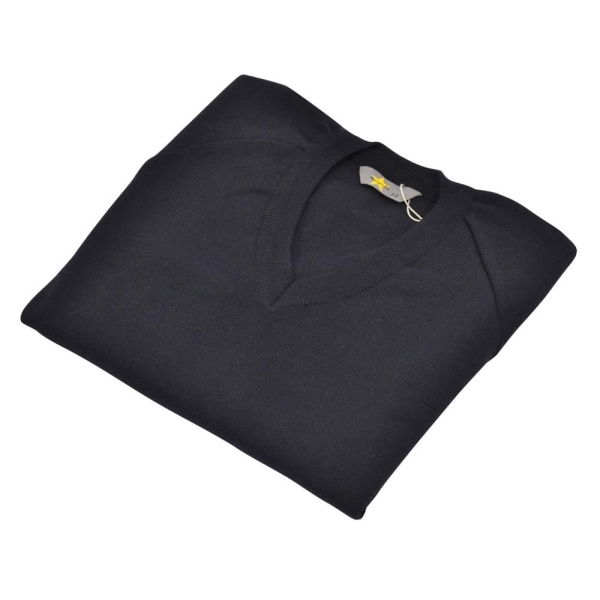 PLAIN NAVY PULLOVER COTTON, Fort Hill Integrated College , Rockport Senior School, KNITWEAR