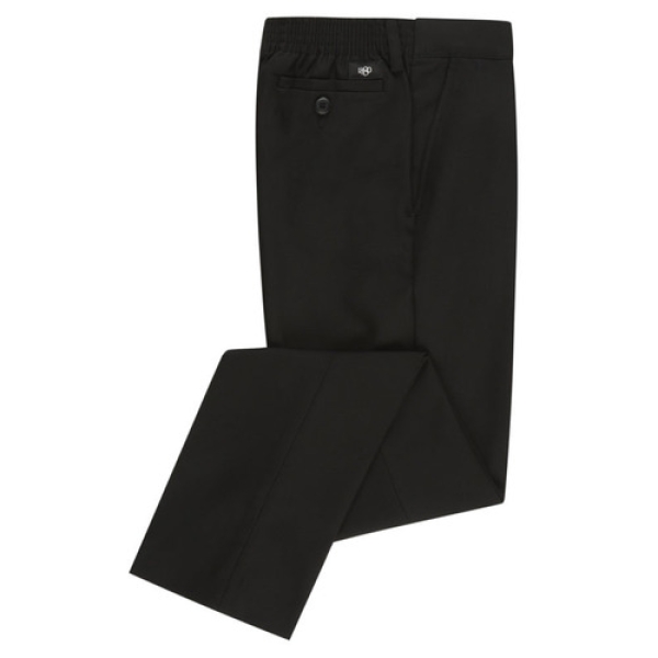 PLUS FIT TROUSERS - BLACK, Grosvenor Grammar School, Lagan College, Lisnagarvey High School, Our Lady and St Patrick's College, Knock, Rathmore Grammar School, The Royal Belfast Academical Institution - INST, St Malachy's College, SHORTS & TROUSERS, Belfast High School, Belfast Royal Academy, Campbell College