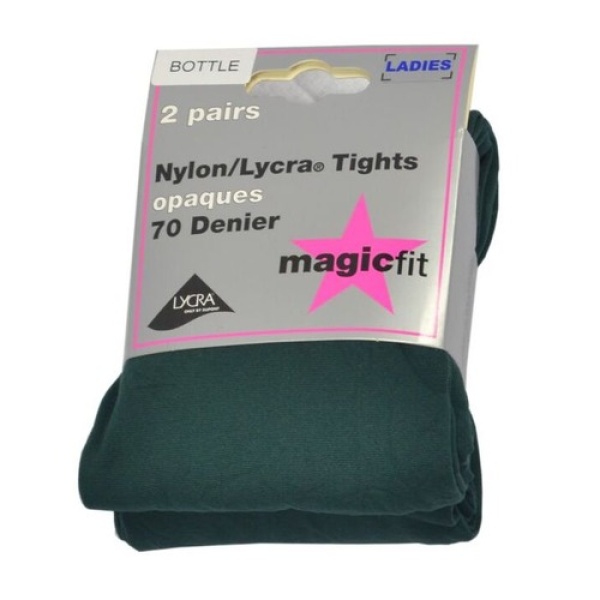 GREEN TIGHTS (2 PACK), Bloomfield Collegiate School, Friends' School Lisburn , Grosvenor Grammar School, Rockport Senior School, ACCESSORIES